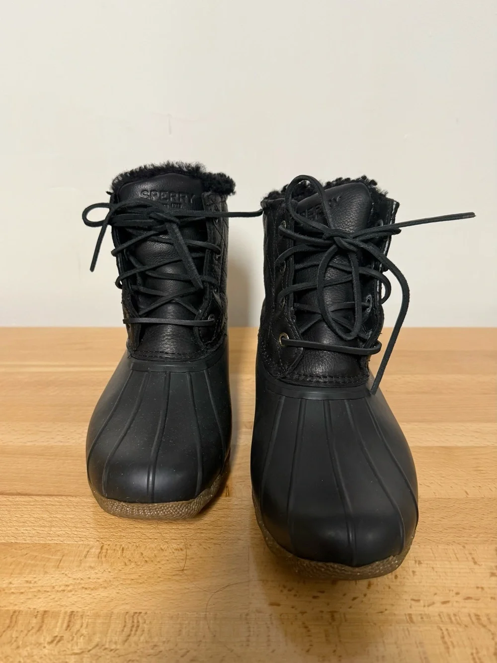 Sperry Saltwater Duck boots, size 6